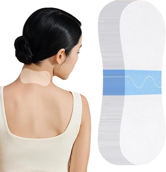 Tape adhésive invisible pour le cou - 50 patchs raffermissants pour le cou | Bandes de lifting instantanées pour réduire les rides et le relâchement cutané, soins de Beauty pour femmes
