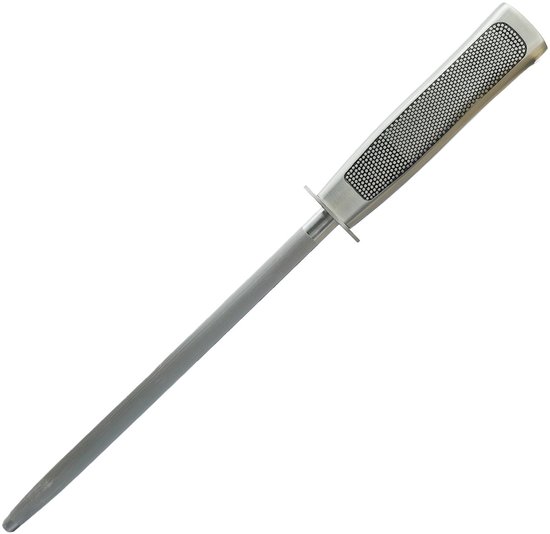 Fusil à aiguiser Diamant Sabatier Riyouri - Acier inoxydable Argent - Coffret cadeau