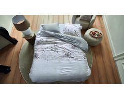 Rivièra Maison Bernice dekbedovertrek - Tweepersoons - 200 x 200/220 cm - Naturel
