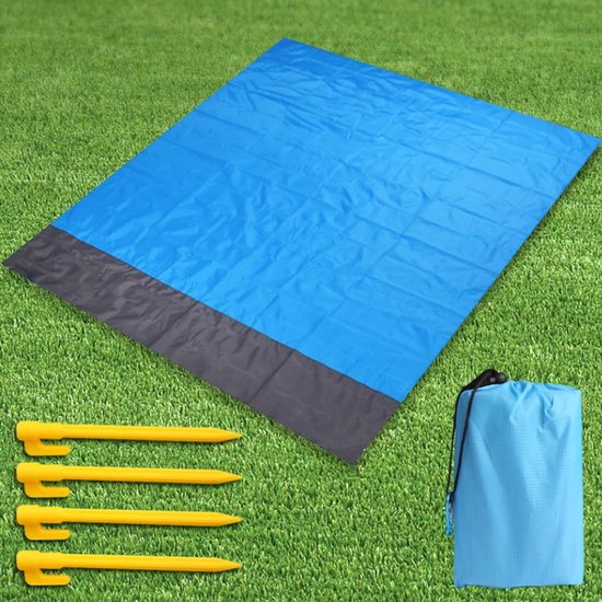 Tapis de Plage - Non spécifié - 200 x 210 cm - Imperméable - Anti-sable - Léger et Portable - Maison