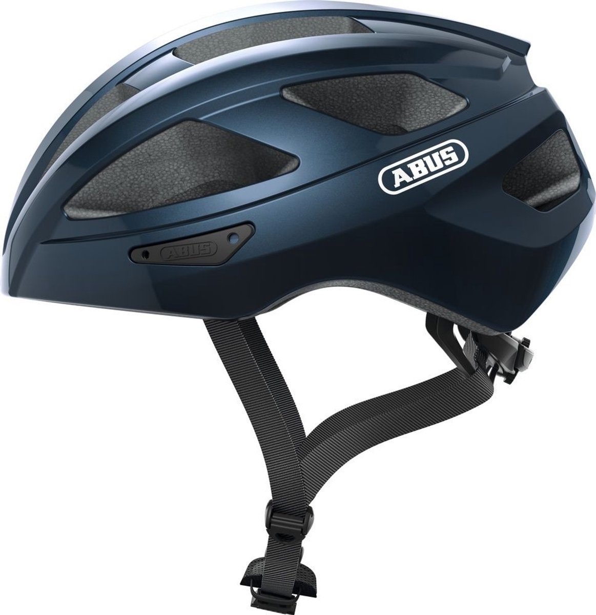 Fietshelm ABUS MACATOR midnight blue L - 58-62 cm - blauw - Geschikt voor gebruik op elektrische fietsen - stadsfietsen - 360 g – foto 4