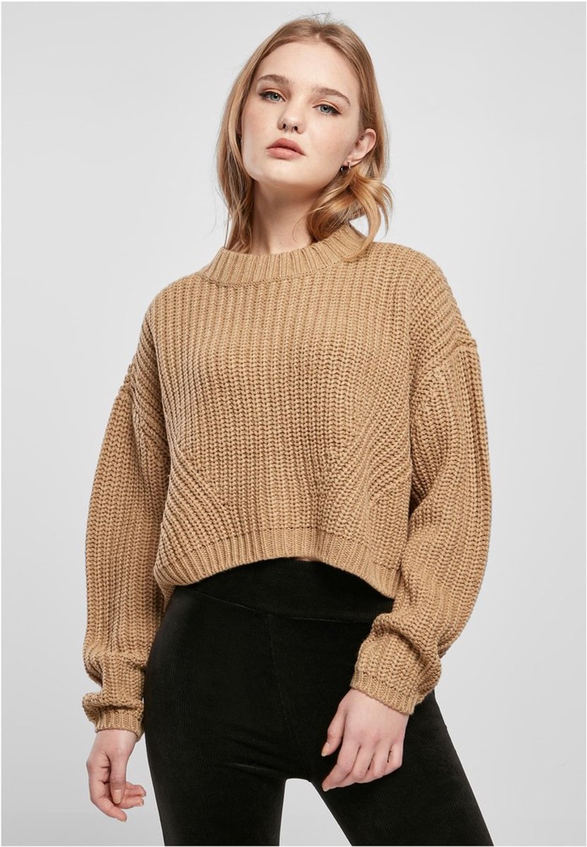 Urban Classics Wide Oversize Sweater/trui XXL Beige