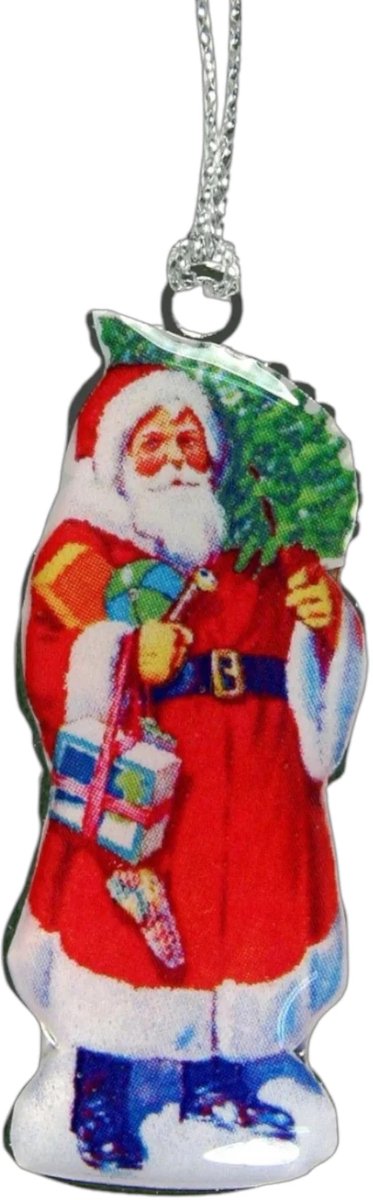 Kerstman Retro kersthanger (set 10) - Pluto Design