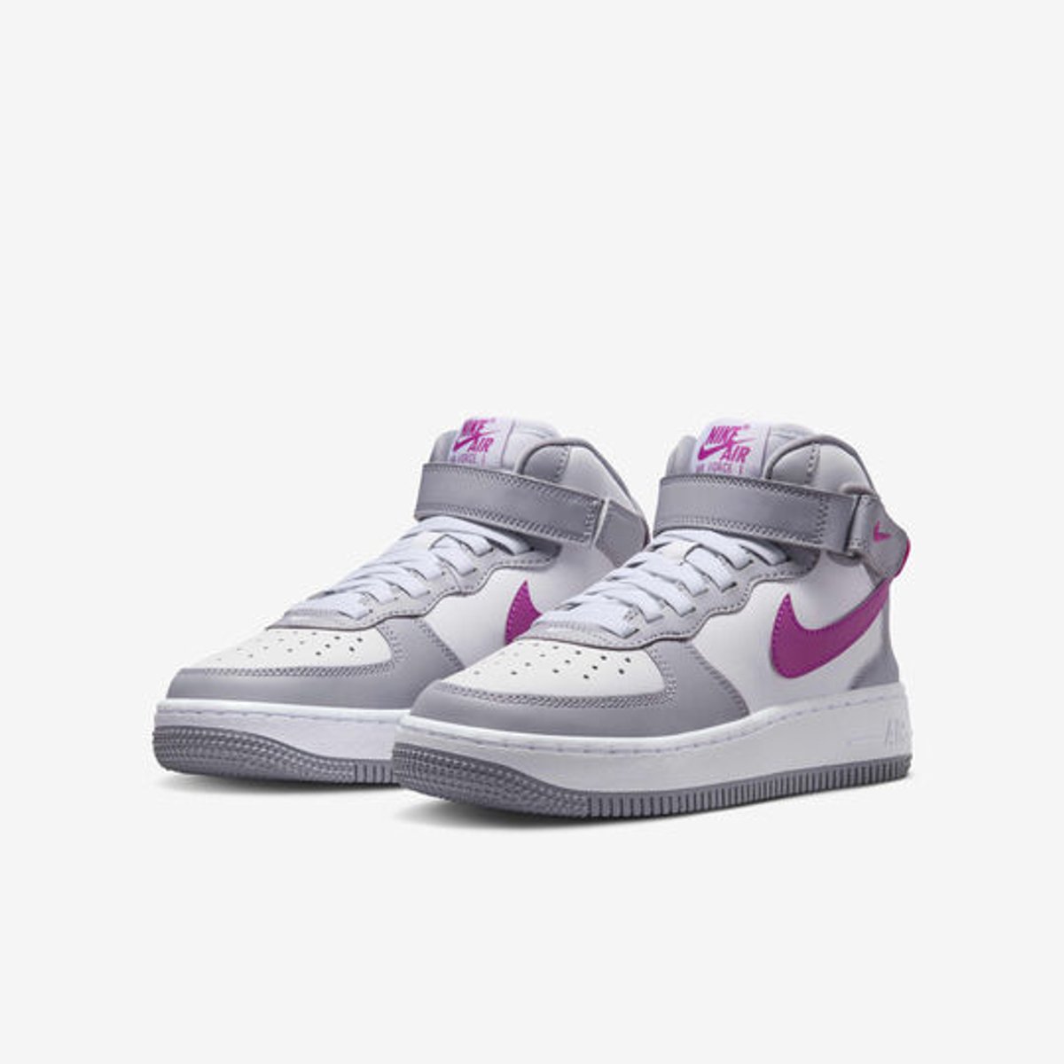 Nike Air Force 1 Mid GS EasyOn” Wit