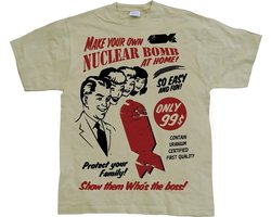 Hybris Make Your Own Nuclear Bomb Khaki-L