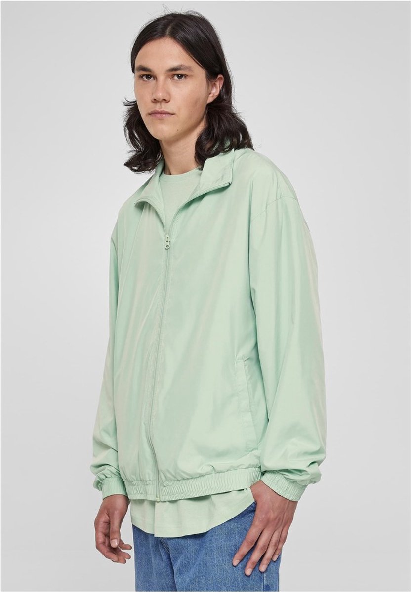 Urban Classics Wide Trainings jacket Groen