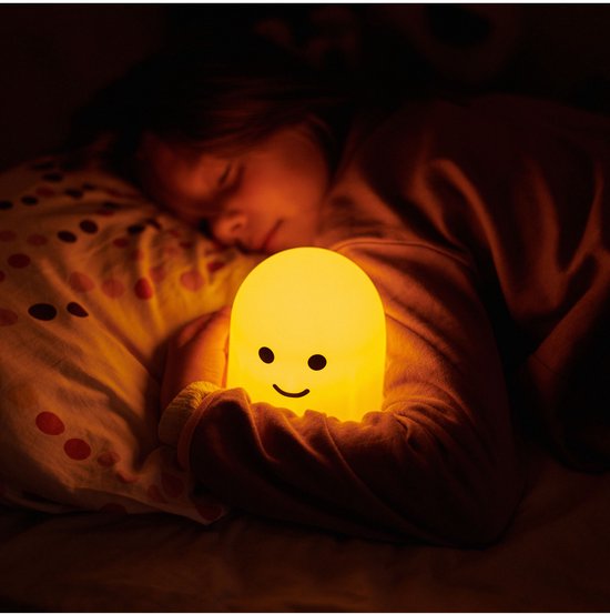 BOO Spooklampje - Zacht Siliconen LED Nachtlamp Oplaadbaar van Merkloos — afbeelding 3