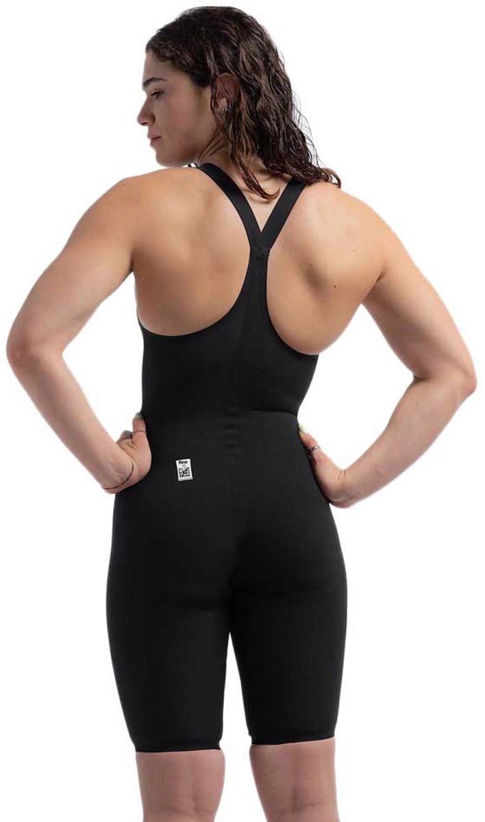 Speedo Fastskin Lzr Pure Valor 2.0 Gesloten Rug Wedstrijdbadpak Zwart UK 20 Vrouw — afbeelding 2