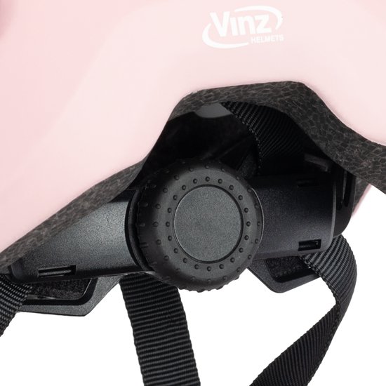VINZ Parkway Kinderhelm Fiets - Mat Roze van VINZ — afbeelding 3