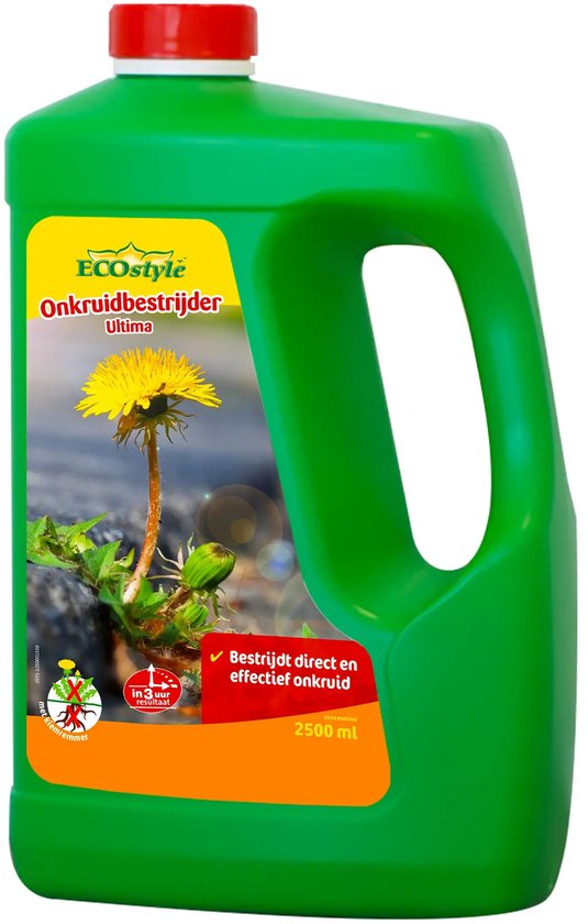 Afbreekbare onkruidverdelger met snelle werking