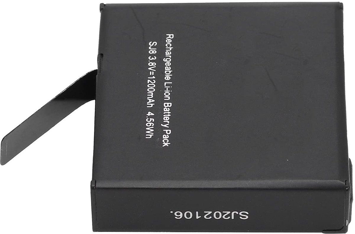 Vervangende Lipo Batterij 1200mAh voor Action Cam SJ8 Serie Li-Polymer Accu