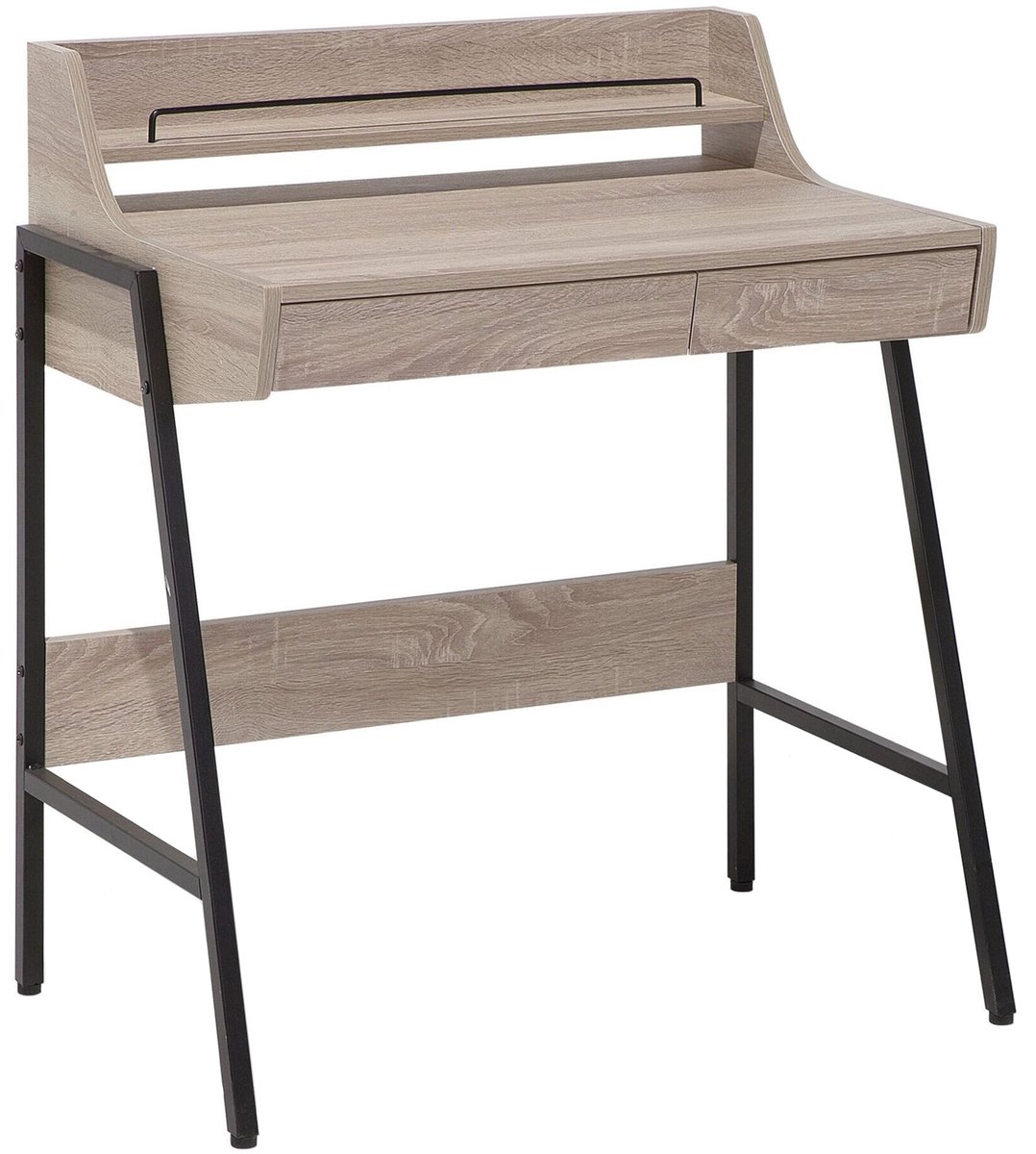 BROXTON - Bureau - Lichte houtkleur - MDF