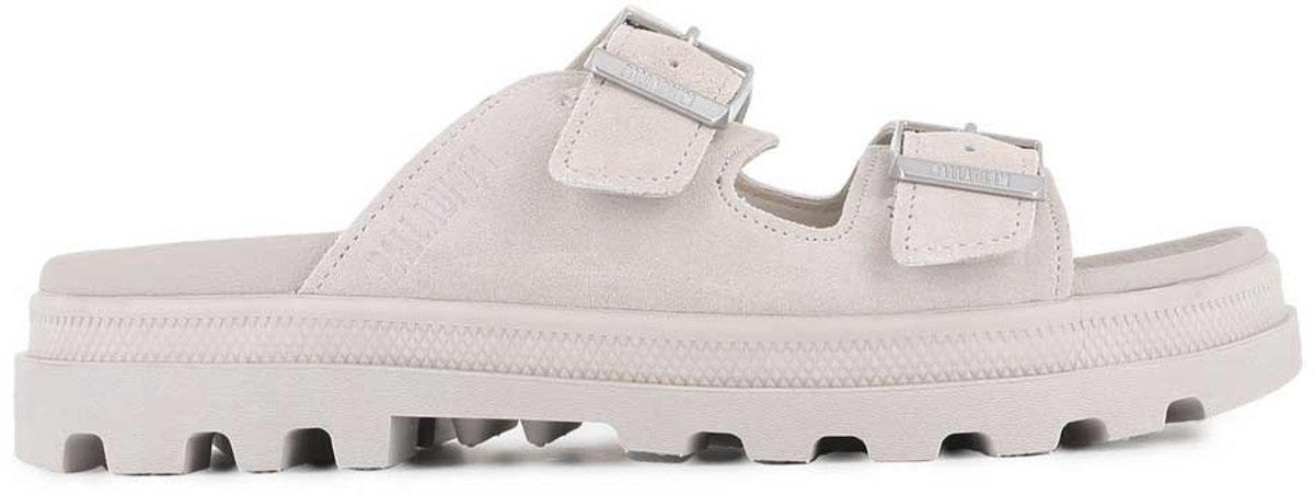 Palladium Dunelite Riviera Suede Sandalen Man Vrouw Grijs