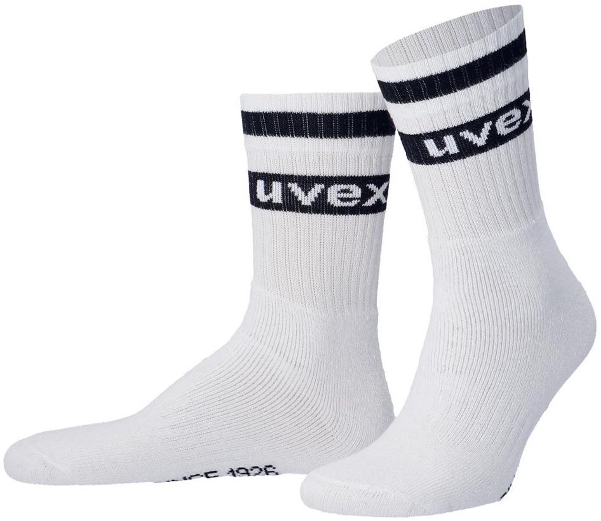 Uvex sokken Basic wit maat 35-38, 3-pack