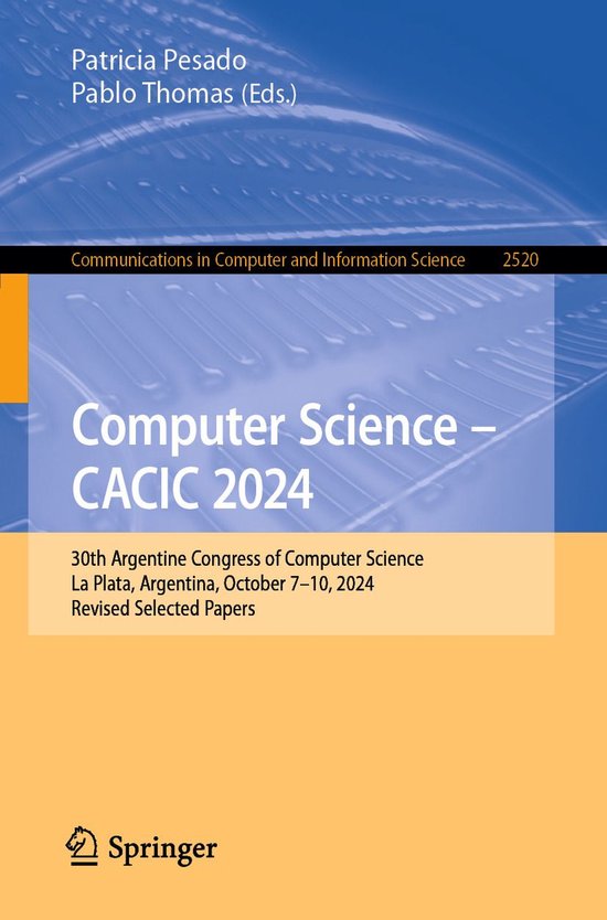 Springer Nature Proceedings Computer Science - Computer Scie ... - cover