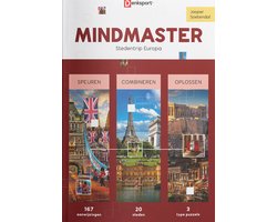 Denksport Puzzelboek - Denksport – Mindmaster – Stedentrip Europa