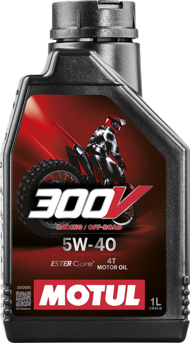 Motul - 300V Factory Line Off Road 4T Motorolie - 5W40 - 1L - 104134