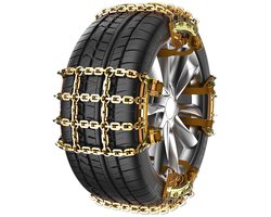 Dioche Car Snow Chains, Snow Chains Car Anti-slip Snow Chains Anti Slip Tire Snow Chains for Car SUV Trucks (b)