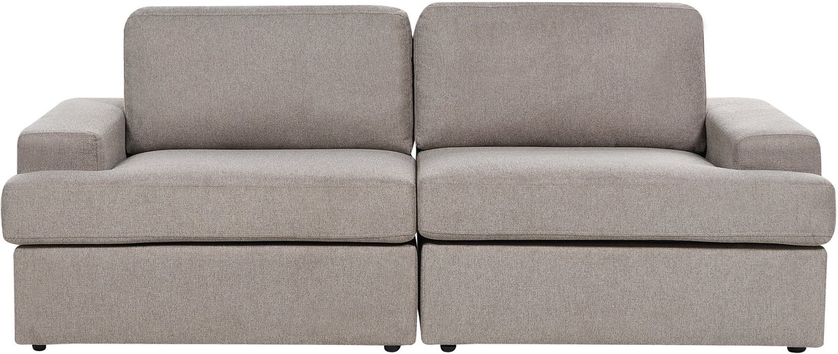 ALLA - Driezitsbank - Taupe - Polyester
