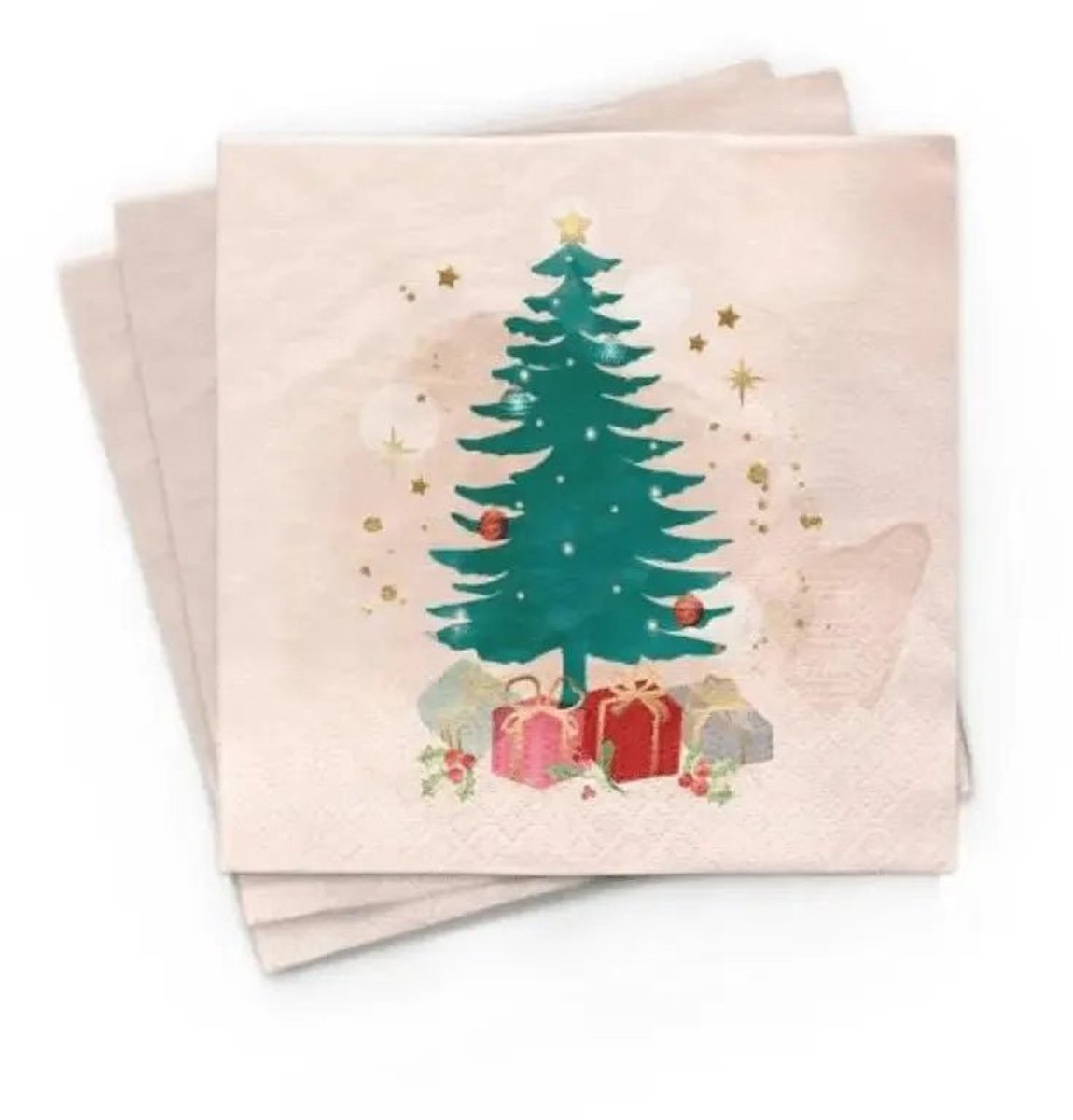 BIO Servet Kerstboom - Servetten