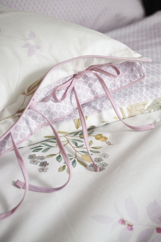 Pip Studio Bustani dekbedovertrek - Eenpersoons - 140 x 200/220 cm - Wit van Pip Studio — afbeelding 4
