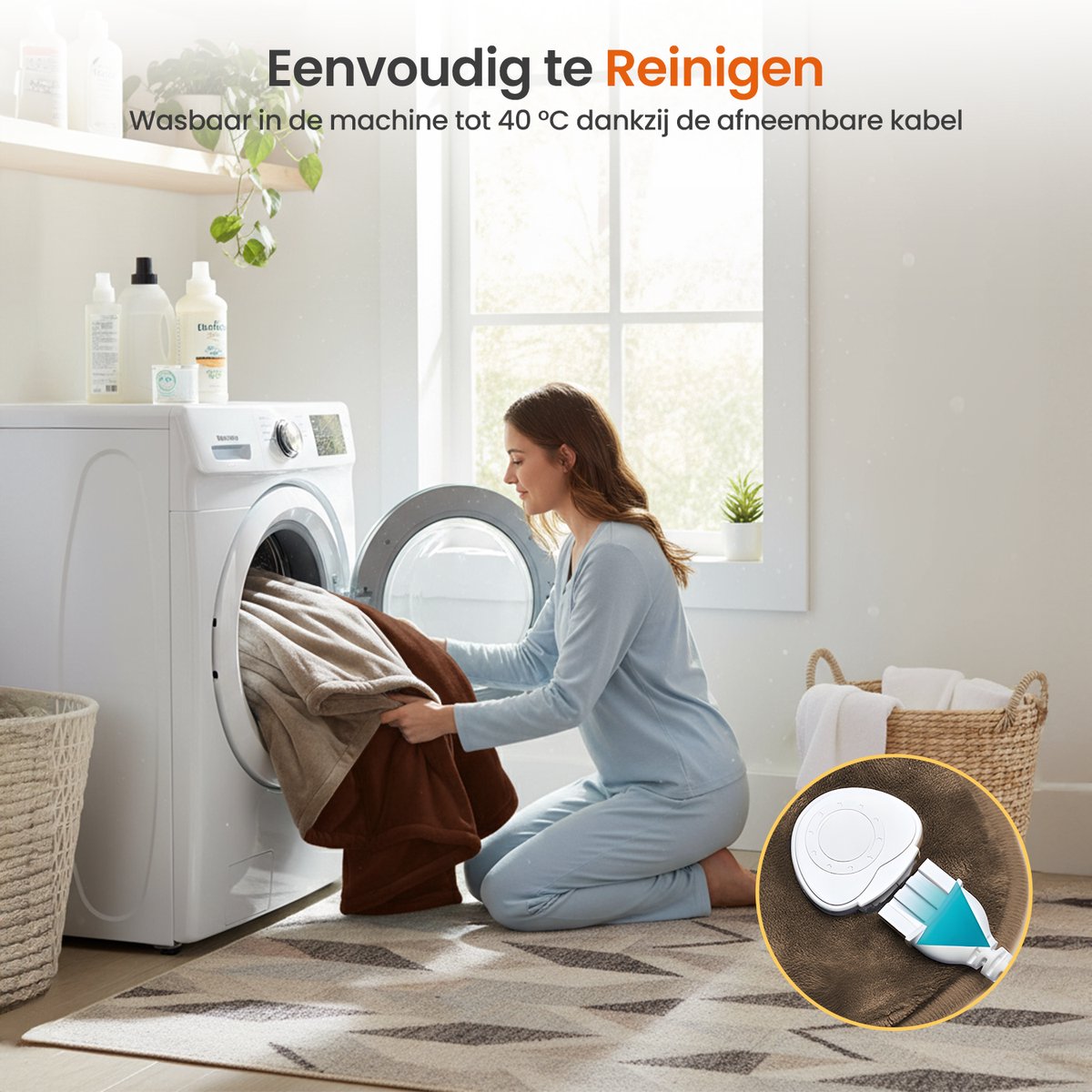 Goliving Elektrische Deken - 160x120cm thumbnail 5
