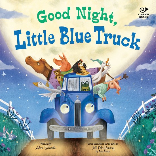 Good Night, Little Blue Truck - cover
