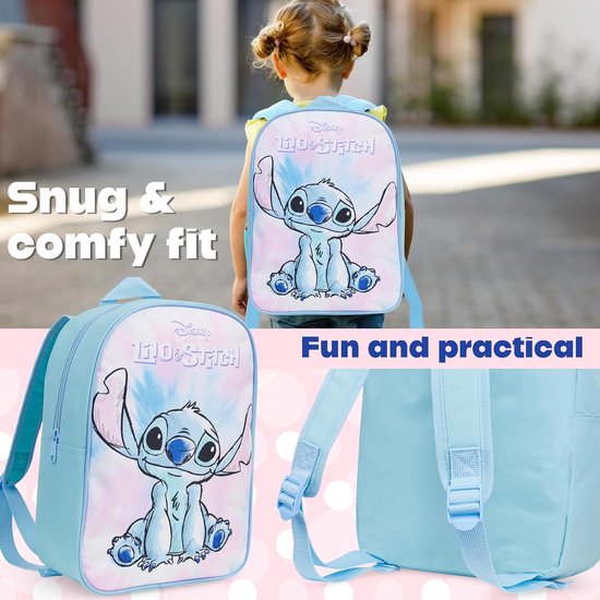 Sac à Dos Enfant Gabby's Dollhouse Violet - Bretelles Réglables 31cm Pour Rentrée Scolaire