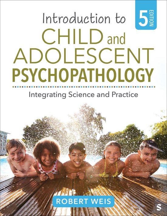 Introduction to Child and Adolescent Psychopathology - cover