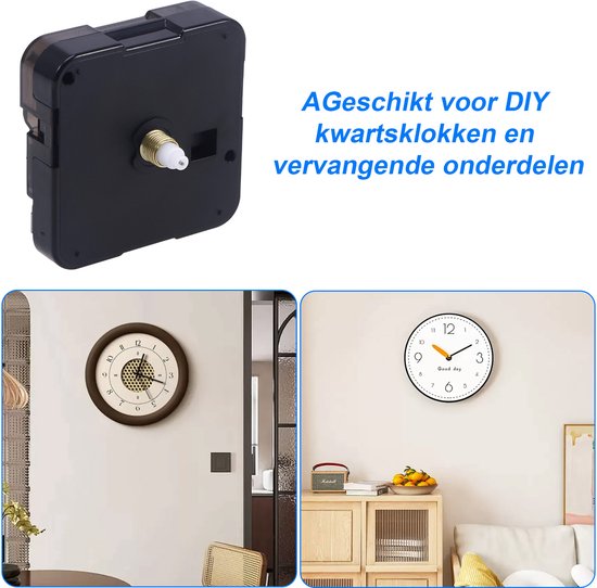 7 Pack Klok Mechanismen Batterij Aangedreven Stille Quartz
