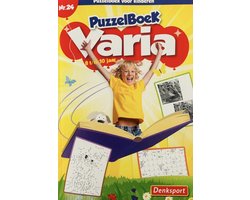 foto van Denksport kinderen - Varia puzzelboek - 8 t/m 10 jaar - Puzzelboek kinderen - Kinder puzzels 8-10 jaar - Varia puzzelboek kinderen