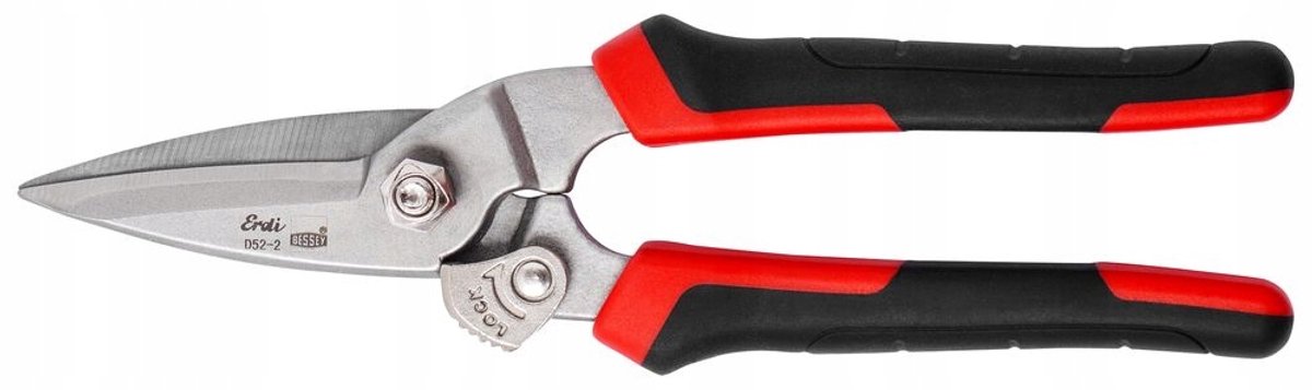 Bessey Multipurpose Rechthoekige Schaar 200mm - Gekartelde Bladen