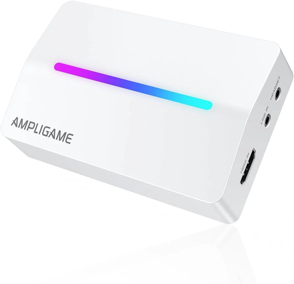 FIFINE V3 - Video Capture Card - Geschikt voor PS5 / Switch / PC / XBOX / MAC - HDMI 4K@30Hz - 1080p@60Hz Opname - USB 3.0 - Wit