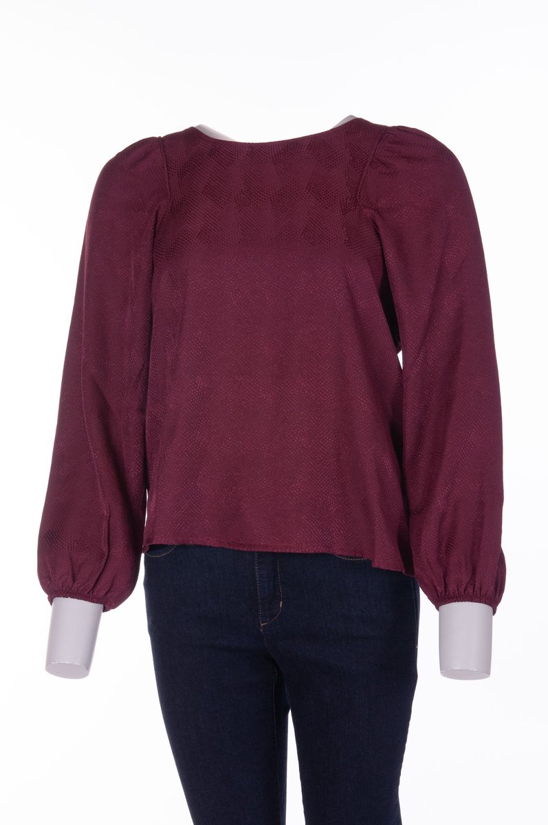 La Fee Maraboutee - Blouse - Bordeaux - XL (42)