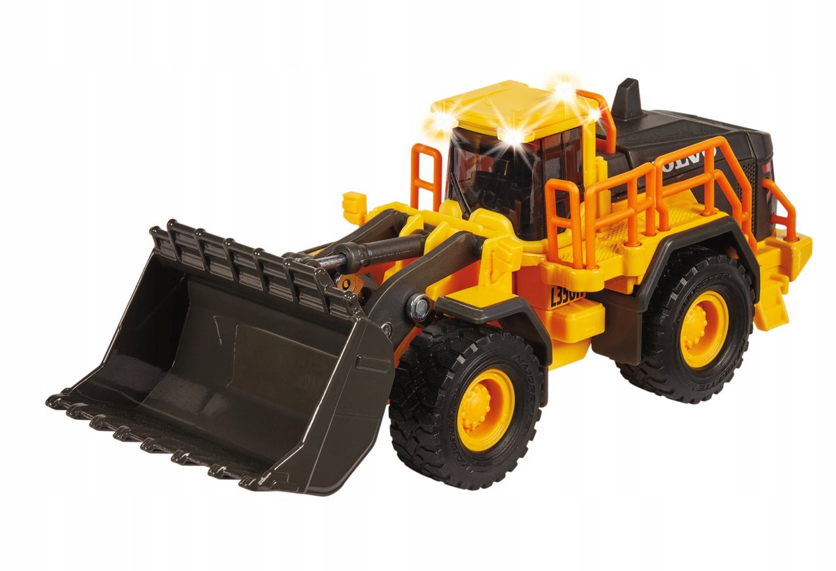 Majorette Volvo L350H Wiellader - Metalen Model met Licht & Geluid