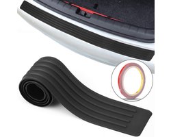 Kofferbak Bescherming - Beschermlijst Achterbumper - Bescherm Strip Kofferbak - Kofferbak Beschermer - 90x8cm - Dorpelbeschermer Voor De Kofferbak - Auto-Accessoires Voor De Meeste Auto's, Suv's - Zwart - 1 Stuk