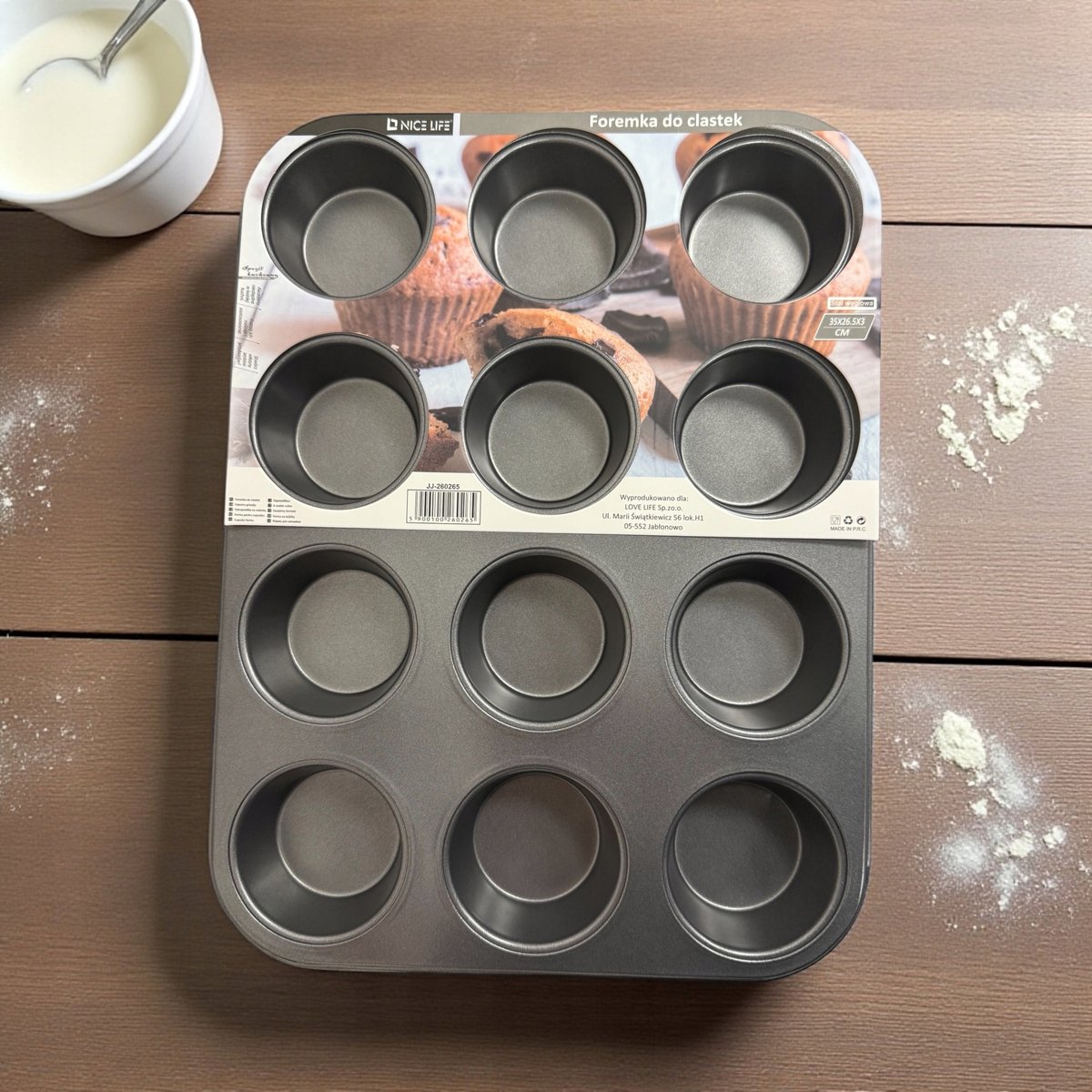 Nice Life Muffinvorm 12 12-hots van de Non-stick Coolstock