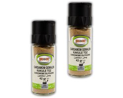 Bagdat - Cardamon Gemalen - Kakule Toz 42g - 100% Natuurlijk - Specerij voor Koken - Kruiden & Specerijen - 2 Stuks