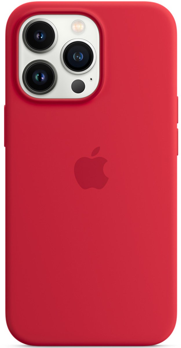 Apple - Siliconen hoesje - MagSafe - iPhone 13 Pro - Rood