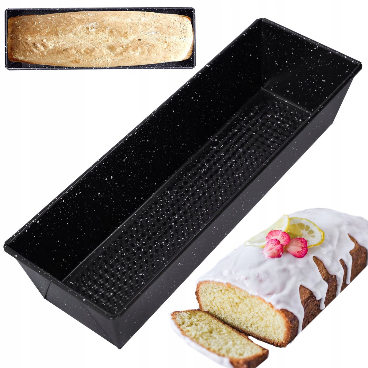 Broodvorm | Bakvorm voor brood en cake | Stevig koolstofstaal