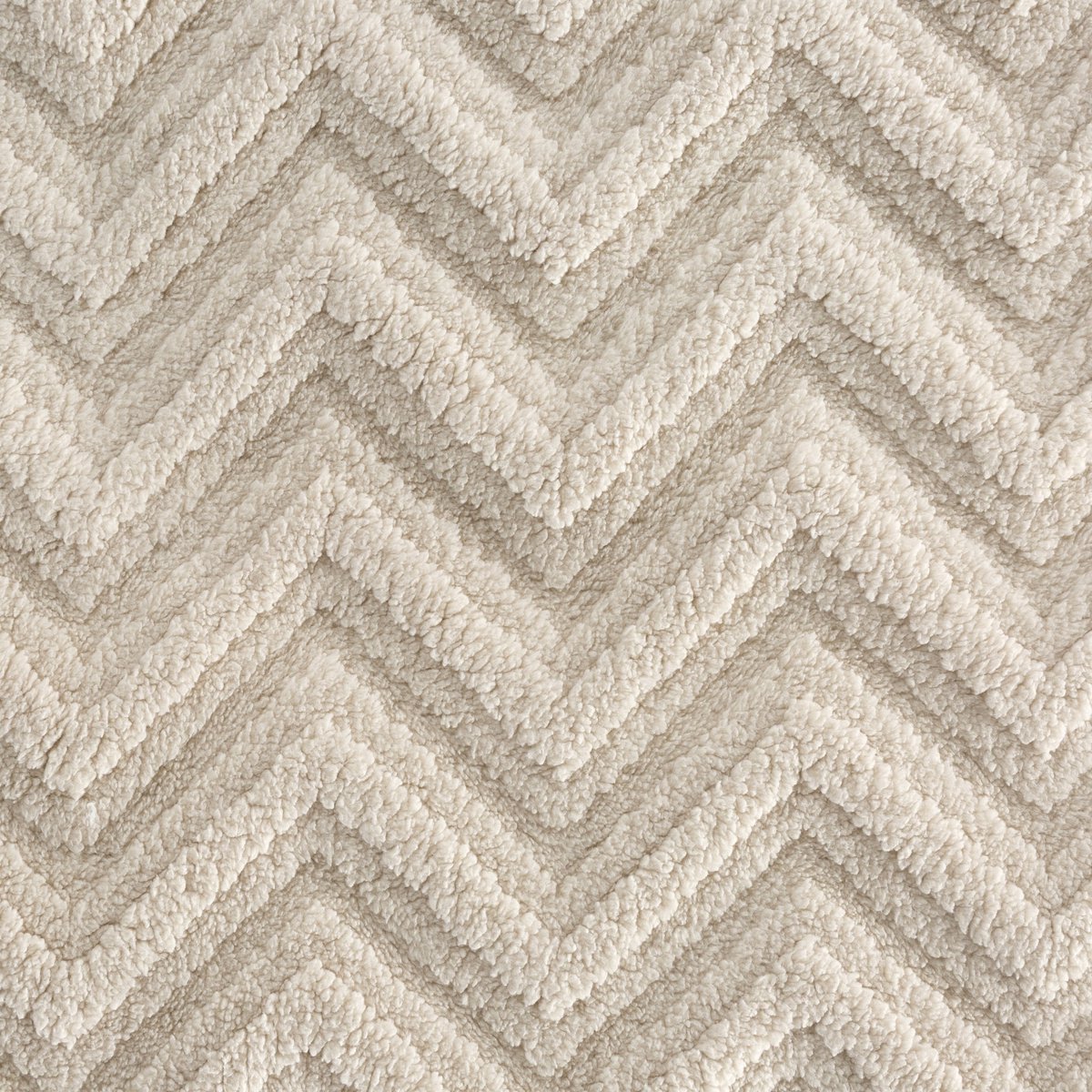 Zachte Pluche Deken Jodła Beige 70x160cm met 3D Patroon