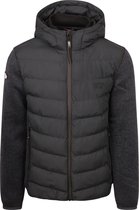 Superdry Hooded Storm Jack Navy - Maat M - Heren - Winterjassen