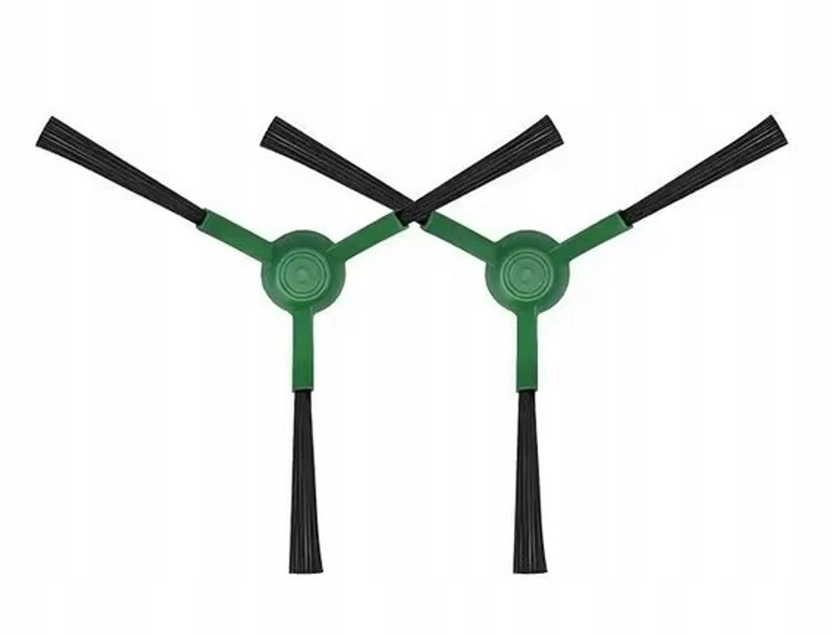 2x Zijborstel voor iRobot Roomba Combo Essential, 105, 205, 405, 505, 705
