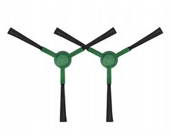 2x Zijborstel voor iRobot Roomba Combo Essential, 105, 205, 405, 505, 705