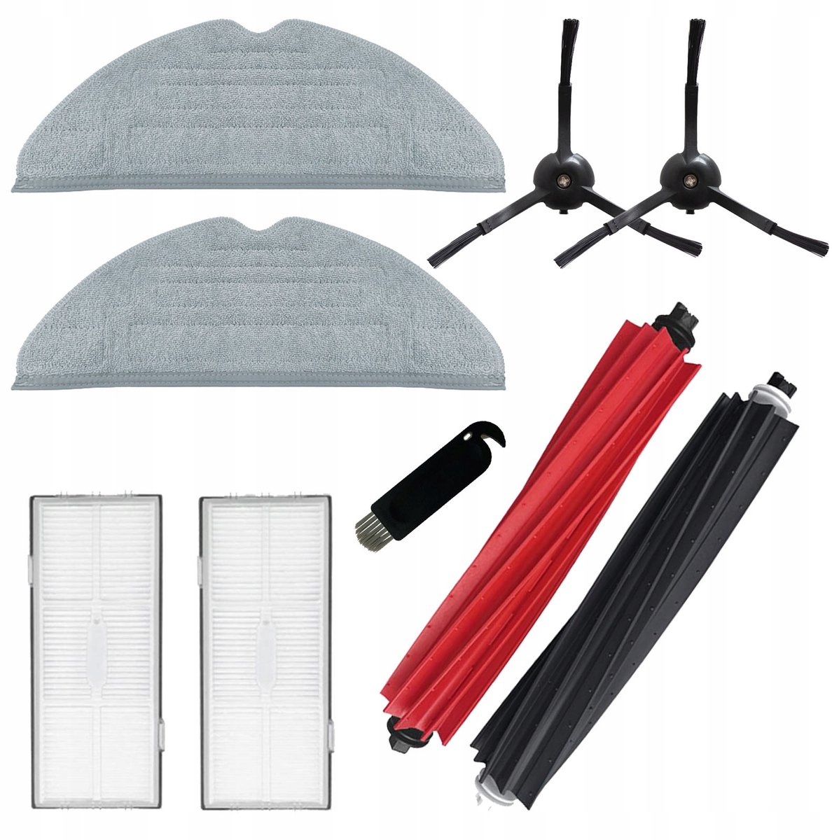 Accessoireset voor Roborock S8: Filters, Borstels, Mops & Reinigingsborstel