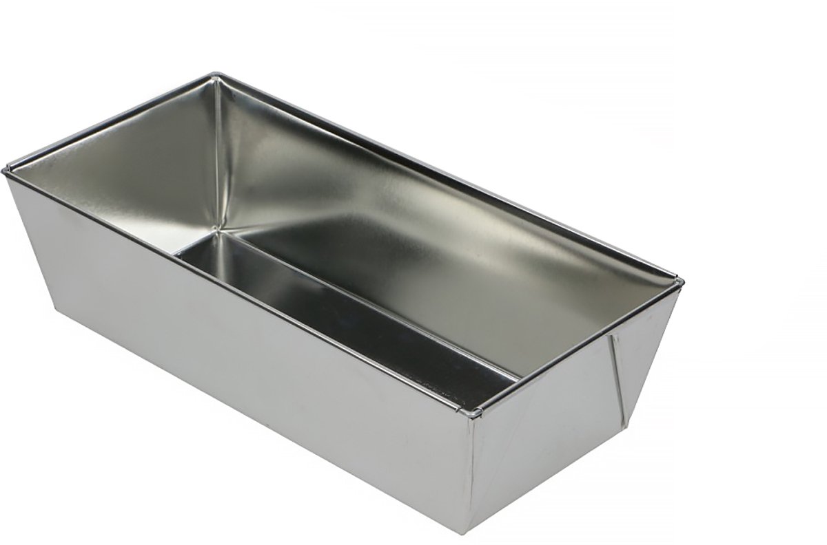Brood- en cakevorm 20x10x7cm bakvorm metaal