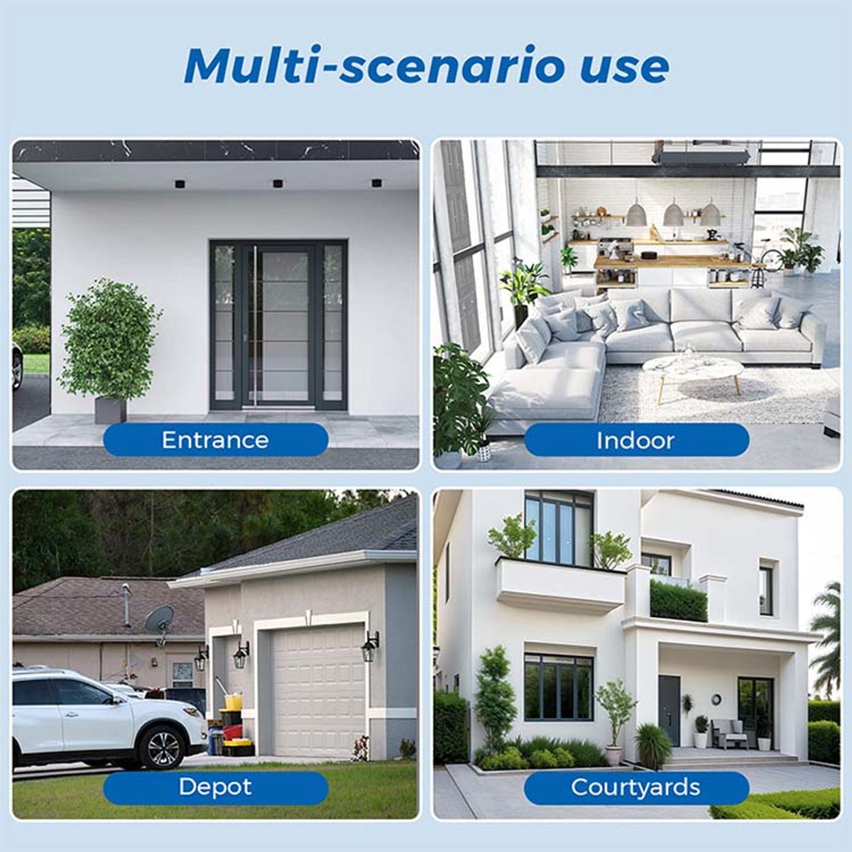 Beveiligingscamera 360° met Nachtzicht en Bewegingsdetectie - afbeelding 3