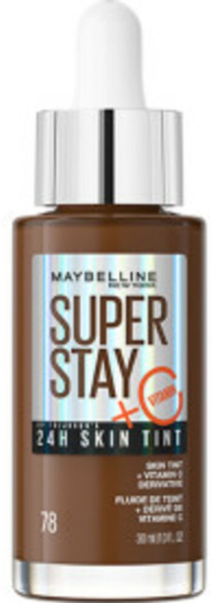 Maybelline - SuperStay 24H Skin Tint Foundation 78 - 2 x 30 ml - Voordeelverpakking
