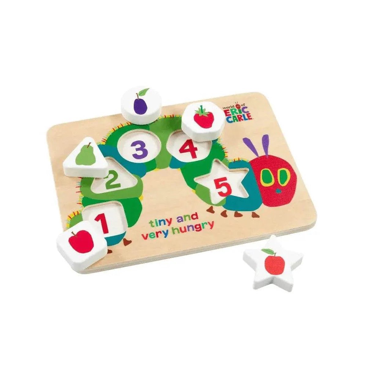 Rupsje Nooitgenoeg Vormpuzzel - Puzzel