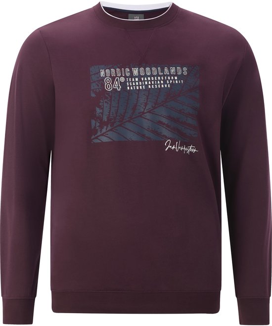 Jan Vanderstorm Heren Sweatshirt Magnusdal Petrol, 52/54